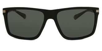 Montana Eyewear MP197 Polarized MP197 Mens Sunglasses Black Size 55