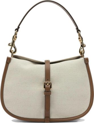 Etro Pony Schoudertas - Dames - Schoudertassen - Wit - ONE Size - Leer - Tassen