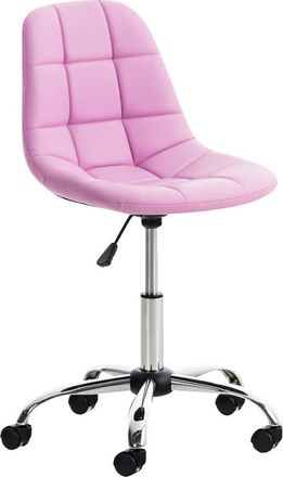 Clp Clp - Sedia Da Ufficio Emil In Similpelle Rosa