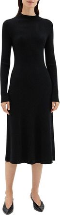 Theory Flare Midi Dress