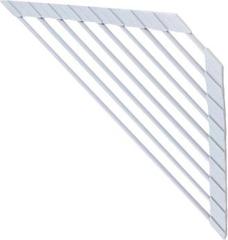 No Brand Escurridor De Platos Enrollable Antideslizante, Triangular, Para Colocar Sobre El Fregadero, Alfombrilla De Silicona Flexible Y Duradera Para Secar Pl
