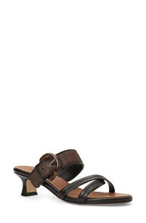 Aquatalia Bambi Weatherproof Heel Slide Sandal in Espresso Multi at Nordstrom, Size 10.5