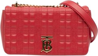 Burberry Pre-owned Cross Body Bags, female, Red, Size: ONE SIZE Pre-owned Vintage Crossbody Bag