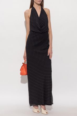 Rotate Off-shoulder Dress, Womens, Black