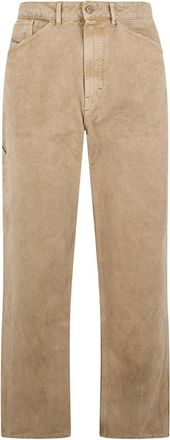 Diesel Rechte jeans - Heren - Jeans - Beige - Maat: W30 Katoen