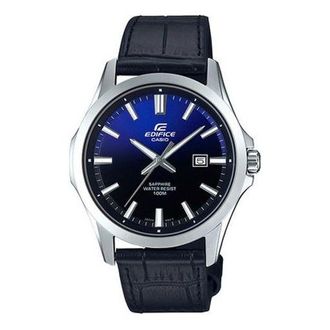 Casio Waterproof EDIFICE Sapphire Crystal Mens Black Analog EFB-106L-2AVUPR