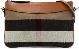 Burberry Pre-owned Cross Body Bags, female, Brown, Size: ONE SIZE Pre-owned Crossbody Bag