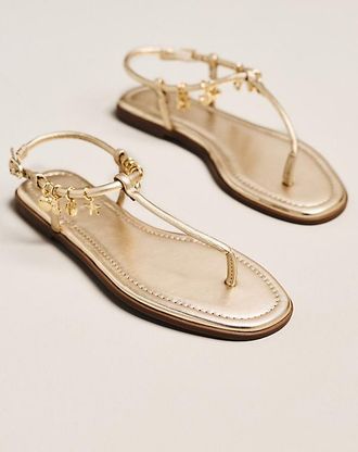 Maeve Ankle-Strap Charms Sandals