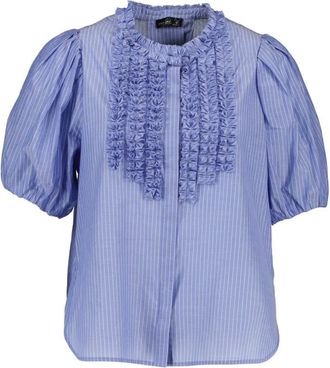 van Laack Overhemden, Dames, Blauw, M, Blouses