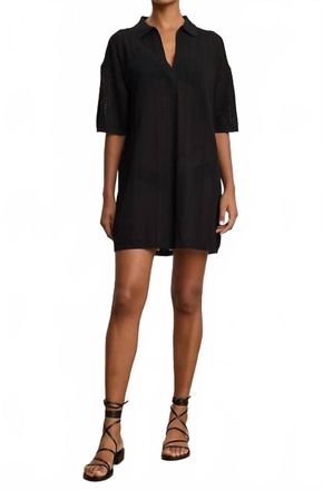 Velvet Mila Dress In Black