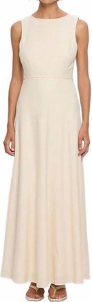 Kivari Amiya Maxi Dress In Cream