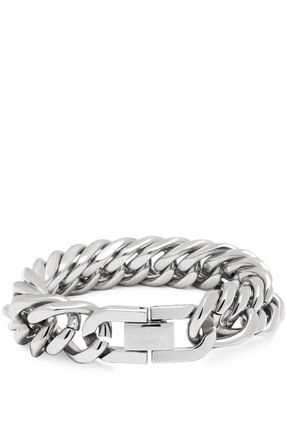Nialaya Chunky Cuban Chain Bracelet in Silver at Nordstrom, Size X-Small
