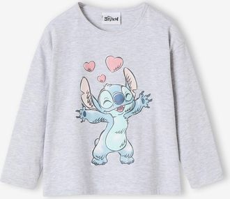 Lilo & Stitch Mädchen Print-Shirt Disney LILO & STITCH grau meliert