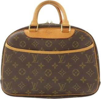 Louis Vuitton Pre-owned Handbags, female, Brown, Size: ONE SIZE Pre-owned Trouville Handbag