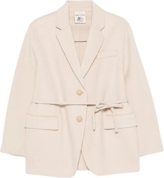 Semicouture Blazers - Dames - Blazers - Beige - L - Jassen