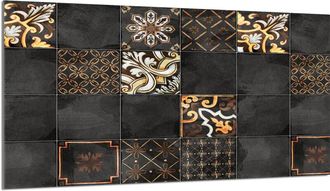 OEM Placa Protectora De Vidrio Para Estufa 90x52 Mosaico