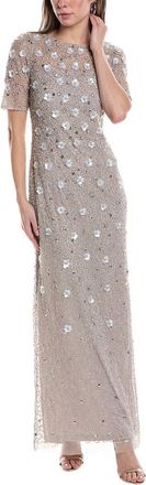 Adrianna Papell Beaded Gown
