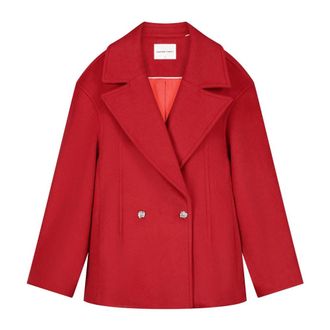 Fabienne Chapot Mujer, Abrigos, Rojo, Talla: XS