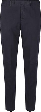 Pantaloni Torino Master Minimalist Slim Tailored Cotton Pants