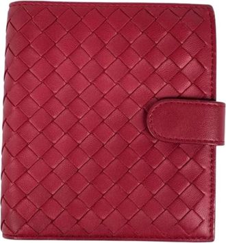 Bottega Veneta Pre-owned Wallets, female, Red, Size: ONE SIZE Pre-owned Bi-fold Wallet