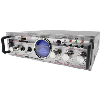 Trade Shop Trade Shop Traesio - Andowl - Amplificatore Stereo Bluetooth Usb Funzione Mini Super Bass Telecomando Q-t112