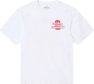 Edwin graphic-print T-shirt - men - Cotton - L - White