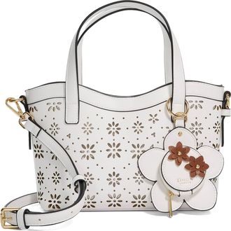 Dune London Womens Accessories Diddydaizies - Laser Cut Bag - White - One Size