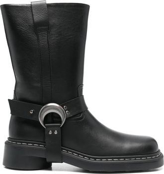 Marine Serre Stivali MS Moto 40mm - Nero