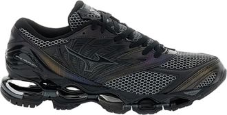 Mizuno Black Mesh Wave Prophecy LS Sneakers