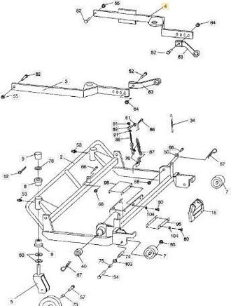 STIGA Sports Placa Lateral Derecha Original Stiga - 1319-1868-01