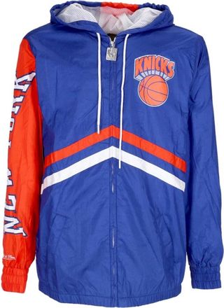 Mitchell & Ness NBA Onweerstaanbare Windbreaker Hardwood Classics - Heren - Zomerjassen - Blauw - XL - Polyester - Jassen