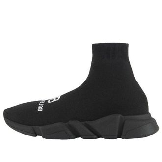 Balenciaga (WMNS) Balenciaga Recycled Speed Sneaker Black 617192W2A511000