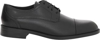 HUGO BOSS Tayil Derby - Heren - Nette schoenen - Zwart - 41 EU - Leer - Schoenen