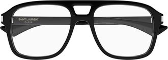 Saint Laurent Optisch Montuur - Dames - Brillen - Zwart - ONE Size - Accessoires