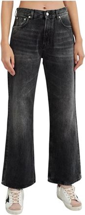 Haikure Zwarte Winona Asian Fit Jeans - Dames - Regular Fit Jeans - Zwart - W27 - Katoen - Jeans