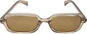 Komono Hayden Zonnebril - Dames - Zonnebrillen - Beige - ONE Size - Accessoires