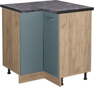 Vicco Armario De Esquina R-line, Gris Azulado, 75.6 Cm, Et Antracita