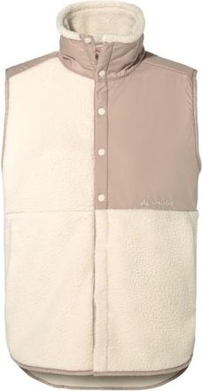Vaude Najun Fleece Vest Fleecegilet für Damen | beige/weiß