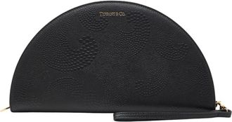 Tiffany & Co. Black Leather Long Wallet (Bi-Fold) (Pre-Owned)