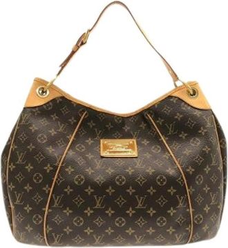 Louis Vuitton Pre-owned Shoulder Bags, female, Brown, Size: ONE SIZE Pre-owned Galliera Monogram Shoulder Bag
