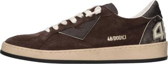 4B12 Play New U127 - Heren - Sneakers - Bruin - 45 EU - Leer - Schoenen