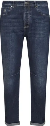 Brunello Cucinelli Uomo, Jeans, Blu, M, new