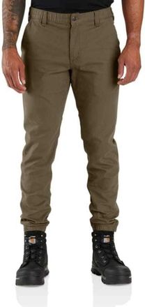 Carhartt Work in Progress Rugged Flex Jogger Pants Mens Tarmac Canvas Tapered Leg POSH301