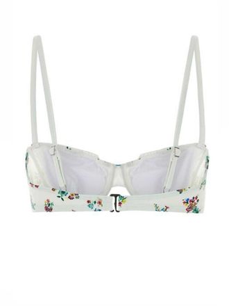 Tory Burch Floral Print Bikini Top - Multicolor