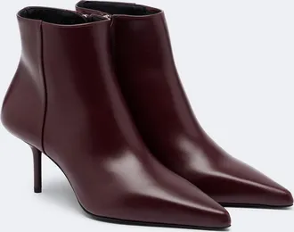 Max Mara Leather ankle boots