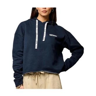 Kaporal Hoodie - Dames - Sweatshirts & Hoodies - Blauw - Maat: XS Katoen