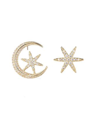 Eyecandy LA Eye Candy La Cz Double Fish Earrings