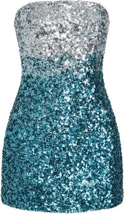 Retrof&ecirc;te Mujer, Vestidos, Azul, Talla: S