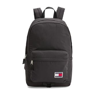 Tommy Hilfiger Backpacks, male, Black, Size: ONE SIZE TJM College Dome Backpack