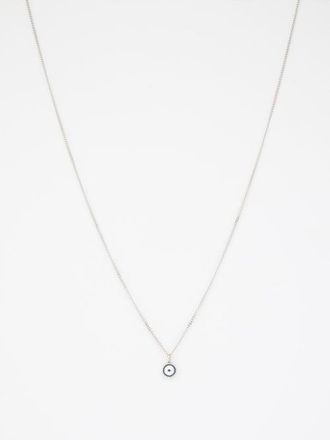 Miansai Ojos Sterling-silver Necklace - Mens - Blue